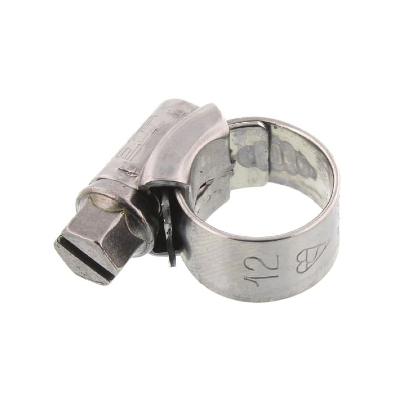 HGS12BP HI-GRIP 不锈钢卡箍, 9.5-12mm内径, 带宽9mm, 蜗杆传动 每包5个